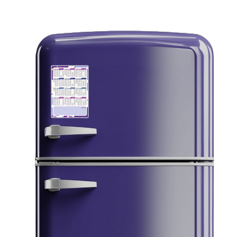 تقویم دیواری سال 1404 لاژید مدل آهن ربایی