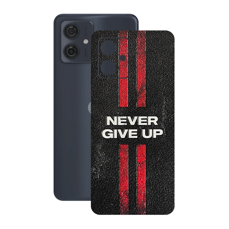 برچسب پوششی ریمکس مدل Leth طرح انگیزشی مناسب برای گوشی موبایل موتورولا Moto G54