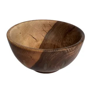کاسه چوبی مدل شب رنگ