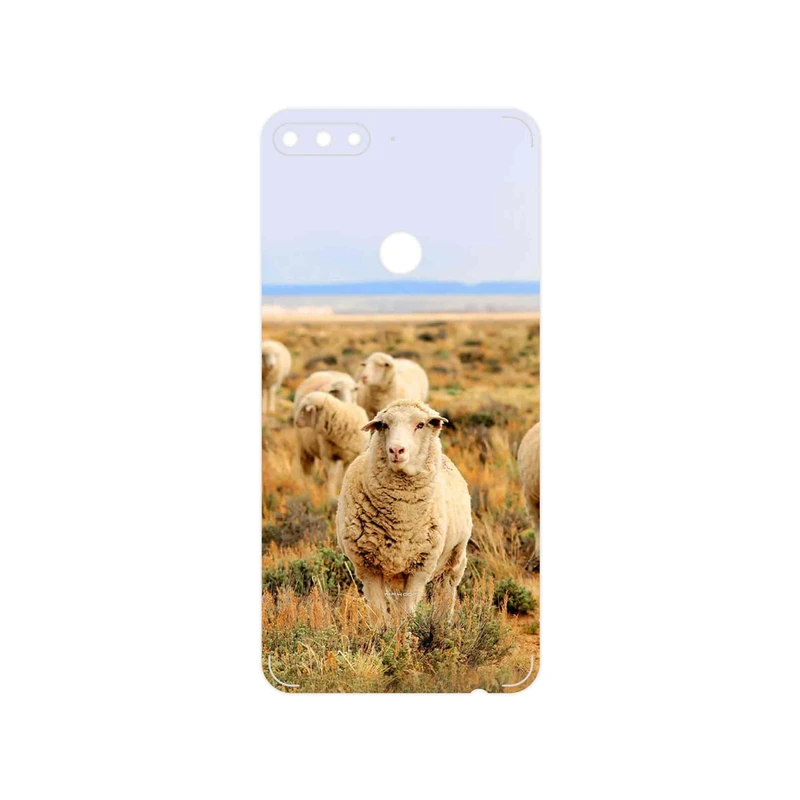 برچسب پوششی ماهوت مدل Sheep مناسب برای گوشی موبایل هوآوی Y7 Prime 2018