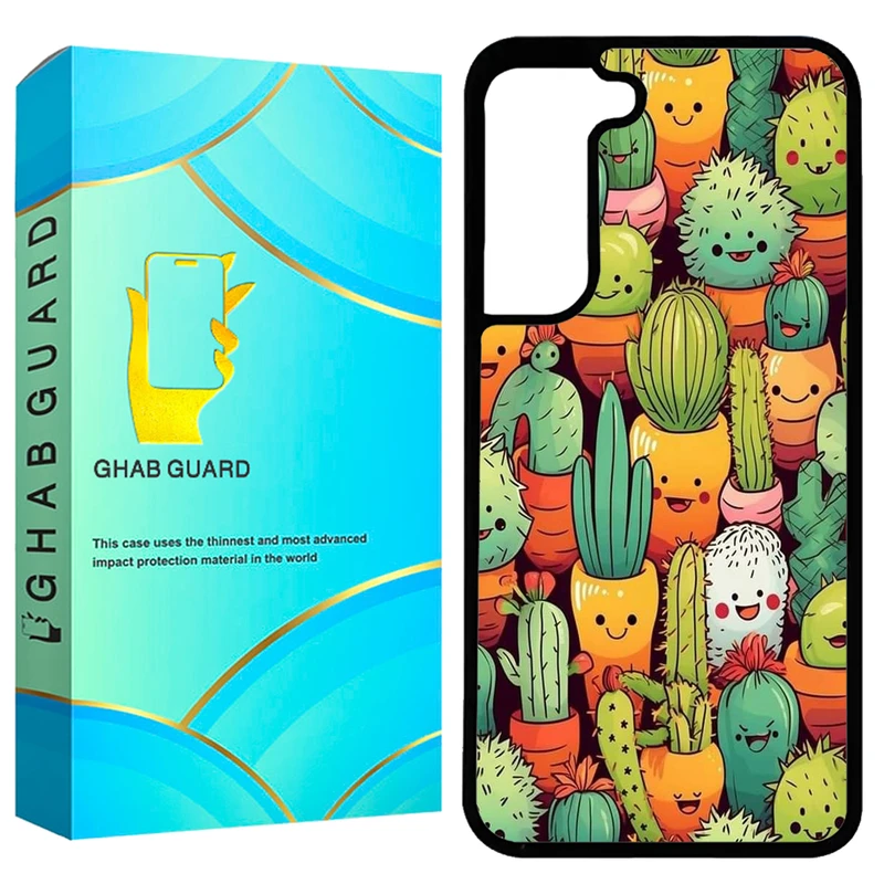 کاور قاب گارد طرح کاکتوس مدل GCHPA21F مناسب برای گوشی موبایل سامسونگ Galaxy S21 FE 5G