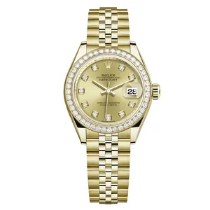 ساعت مچی عقربه ای مدل دیت جاست کد HC3071