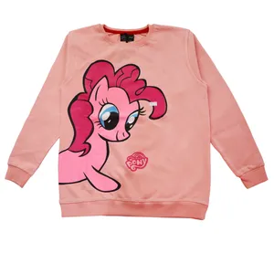 سویشرت دخترانه طرح پونی مدل s51