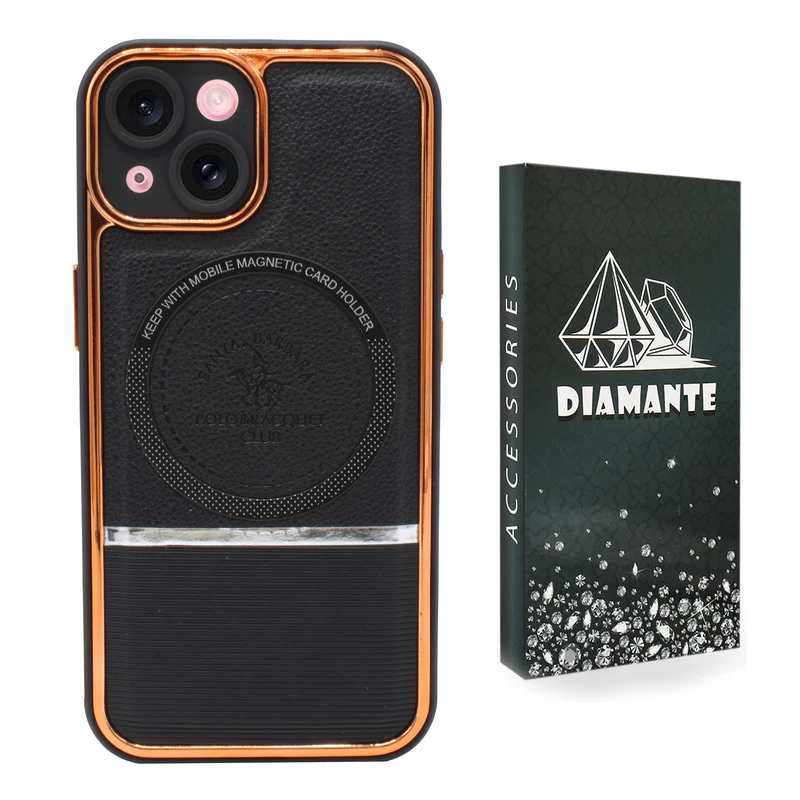 کاور دیامانته مدل Emily Bk مناسب برای گوشی موبایل اپل iPhone 15