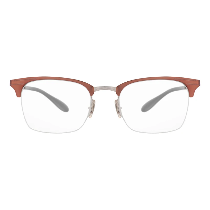 فریم عینک طبی کلاب مستر (Clubmaster) ری بن مدل 0RX6360-2921 مناسب برای صورت لوزی، مستطیل، مربع