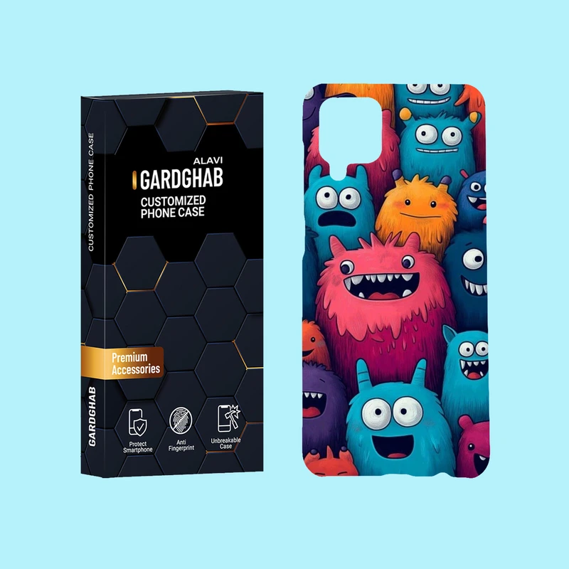 کاور گارد قاب علوی مدل کارتونی و انیمه مناسب برای گوشی موبایل سامسونگ Galaxy A12