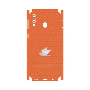 MAHOOT Minimalist origami bird-FullSkin Cover Sticker for Samsung Galaxy M20
