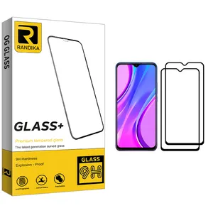 Randika GLD Screen Protector For Xiaomi Redmi 9 Pack Of 2