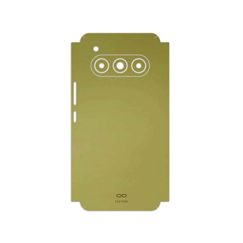 برچسب پوششی ماهوت مدل Matte-Gold مناسب برای گوشی موبایل داریا Bond II Lite 5G