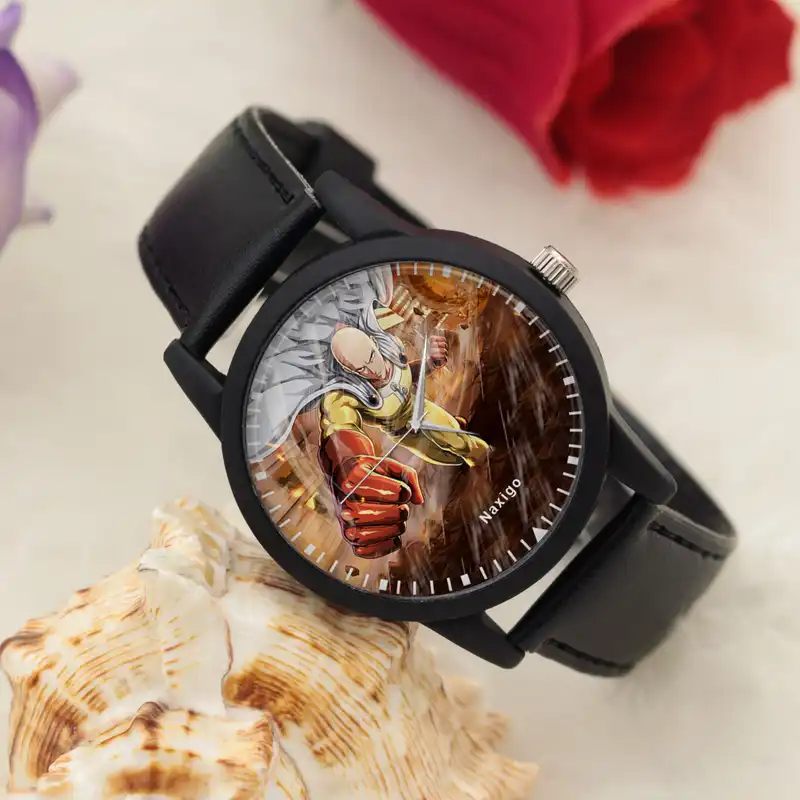 ساعت مچی عقربه ای ناکسیگو مدل مردِ تک مُشتی کد LF13390