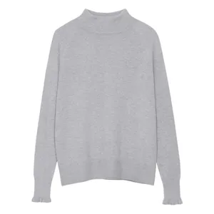 پلیور یقه ایستاده زنانه کد 2387