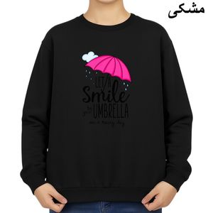 سویشرت زنانه مدل چتر لبخند