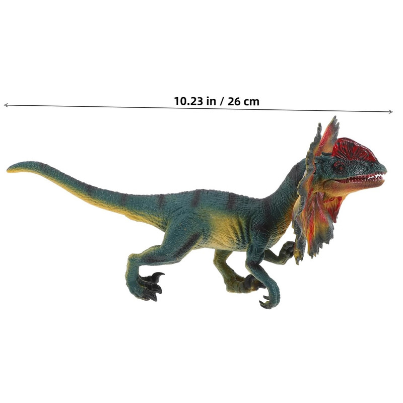 اکشن فیگور مدل دایناسور فک متحرک طرح Dilophosaurus
