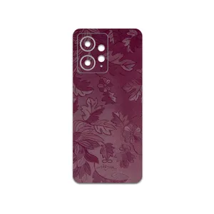 MAHOOT Red-Wildflower Cover Sticker for Xiaomi Redmi Note 12 4G