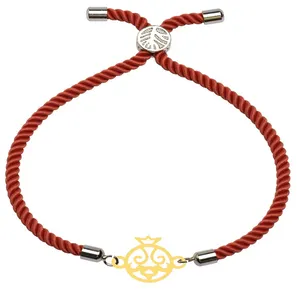 دستبند طلا 18 عیار زنانه الن نار مدل انار 100969