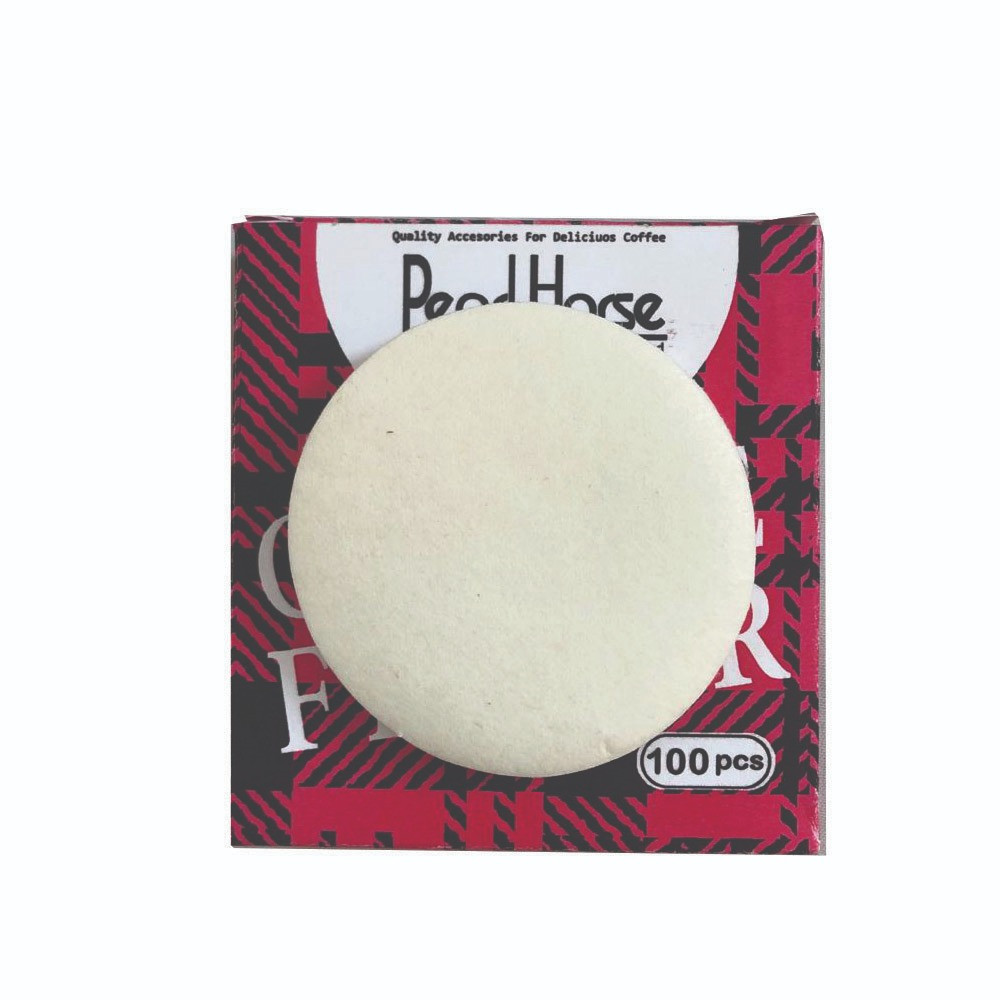 فیلتر قهوه مدل پرل هورس  دایره ای 9 cup بسته 100 عددی
