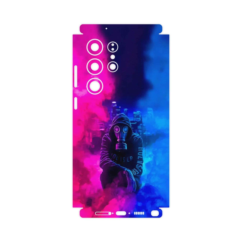 برچسب پوششی ماهوت مدل Smoke Rainbow Digital Art 2-FullSkin مناسب برای گوشی موبایل سامسونگ Galaxy S23 Ultra