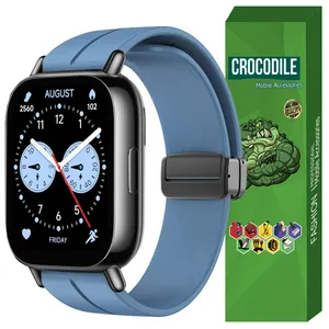 بند کروکودیل مدل MAGNETIC BUK مناسب برای ساعت هوشمند شیائومی Redmi Watch 5 Lite 22MM