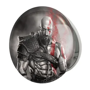 آینه جیبی خندالو طرح خدای جنگ God Of War مدل تاشو کد 4854 
