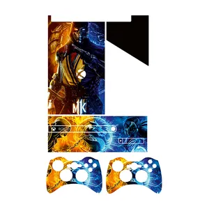 برچسب ایکس باکس 360 سوپر اسلیم توییجین وموییجین مدل MortalKombat 16 مجموعه 5 عددی