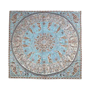 رومیزی ترمه مدل مربعی طرح شاهسوند