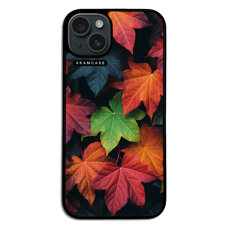 کاور آکام مدل AMC-WA15PLUS-LEAVES-35 مناسب برای گوشی موبایل اپل iPhone 15 Plus