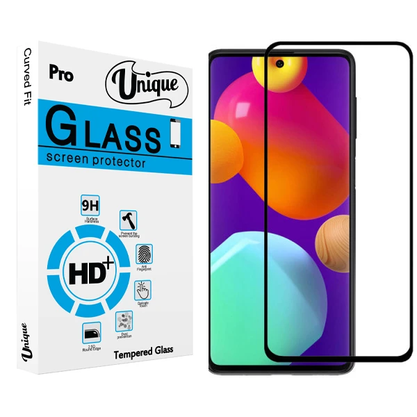 محافظ صفحه نمایش سرامیکی يونيک مدل +Clear مناسب برای گوشی موبایل سامسونگ Galaxy M62