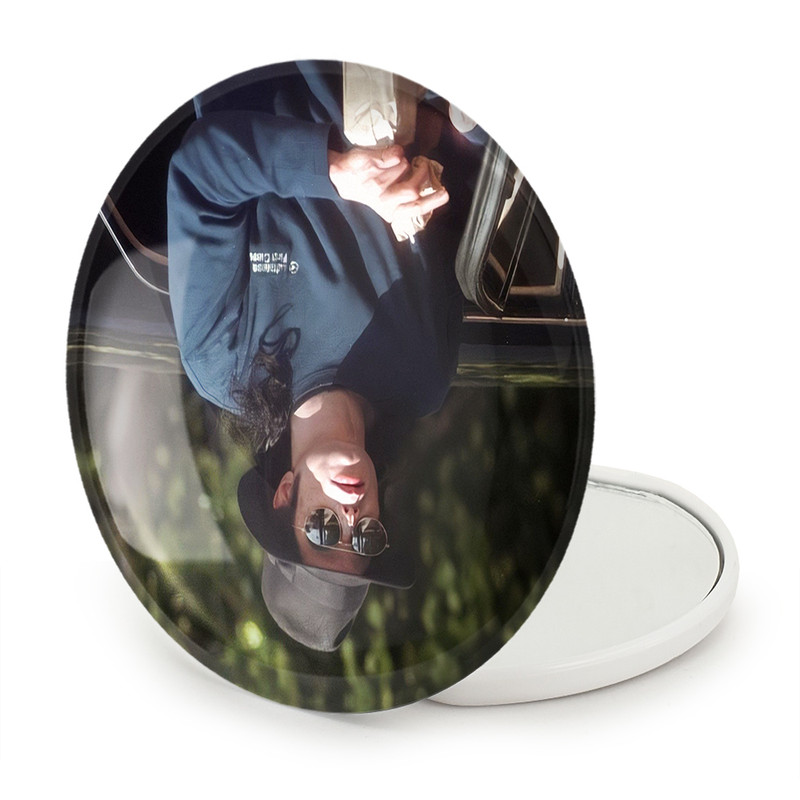 آینه جیبی خندالو طرح مایکل جکسون Michael Jackson مدل تاشو کد 19230