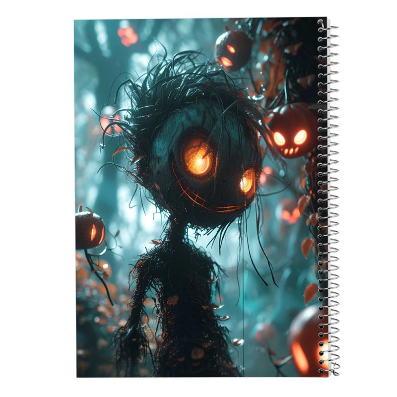 دفتر شطرنجی 50 برگ مدوپد طرح موجودات فانتزی کد DF16396