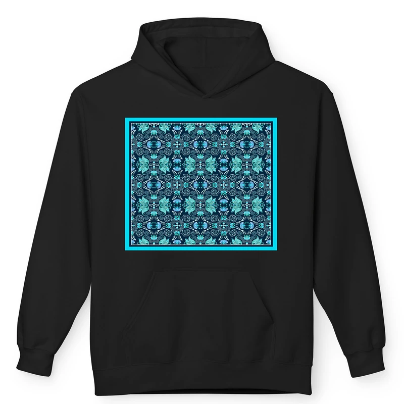 هودی مردانه پاد آفرین مدل فرش و گلیم و کاشی کد 1040