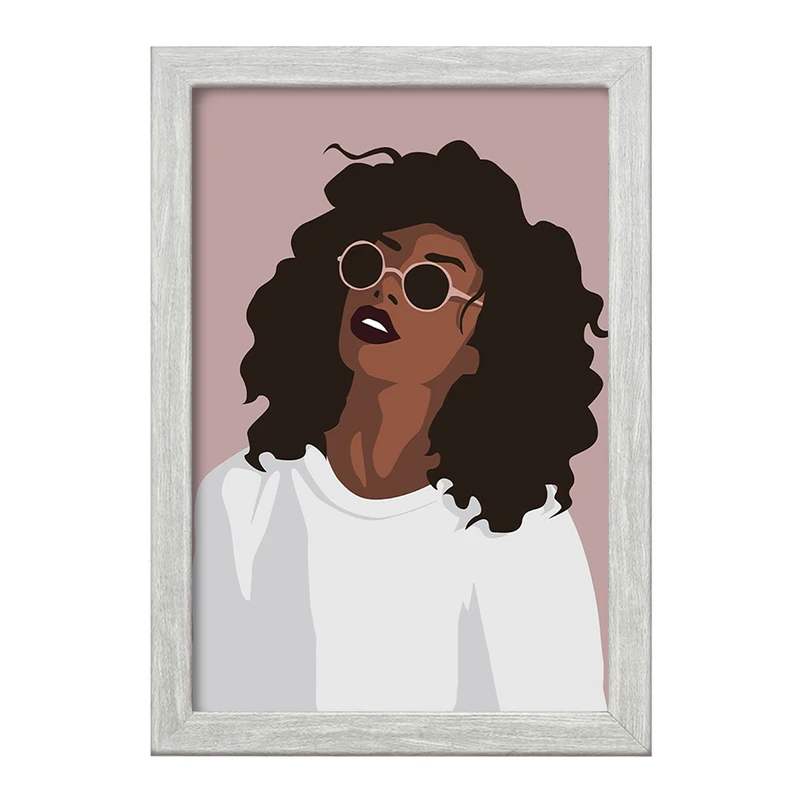 تابلو خندالو طرح مینیمال دخترانه کد 28698