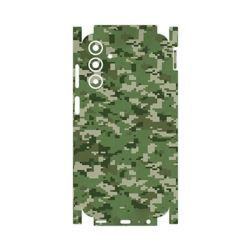برچسب پوششی ماهوت مدل Army_Green_Pixel-FullSkin مناسب برای گوشی موبایل سامسونگ Galaxy A15
