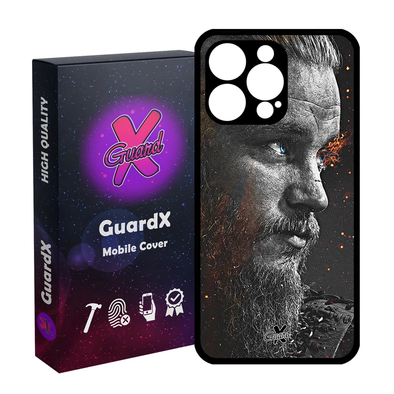 کاور گارد ایکس طرح Ragnar مدل قاب Glass10204 مناسب برای گوشی موبایل اپل iPhone 15 Pro Max