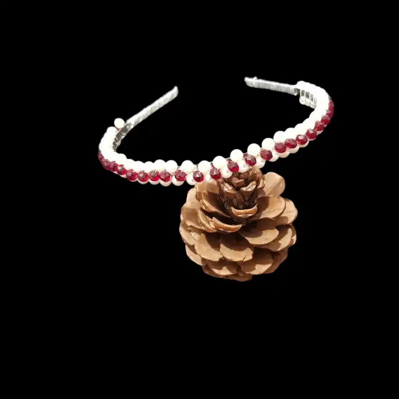 تل مو زنانه مدل مرواریدی