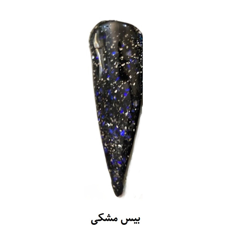تاپ کت ژل ناخن اکسلنت مدل کهکشانی شماره G01