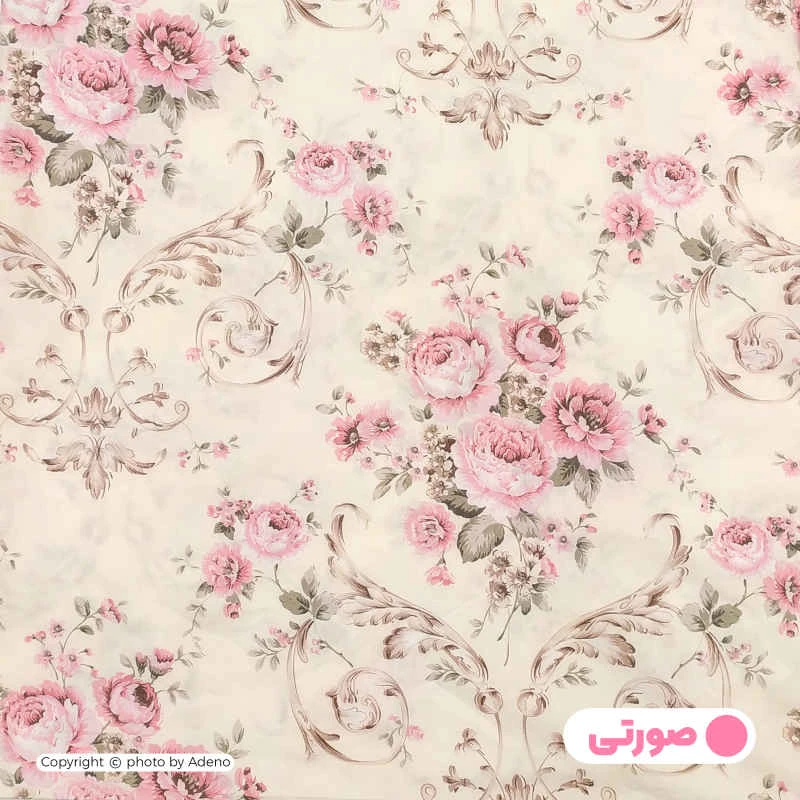 عکس شماره 4 : کاور لحاف آدنو مدل گلزار کد ch49 دونفره سایز 220x240 سانتی متر