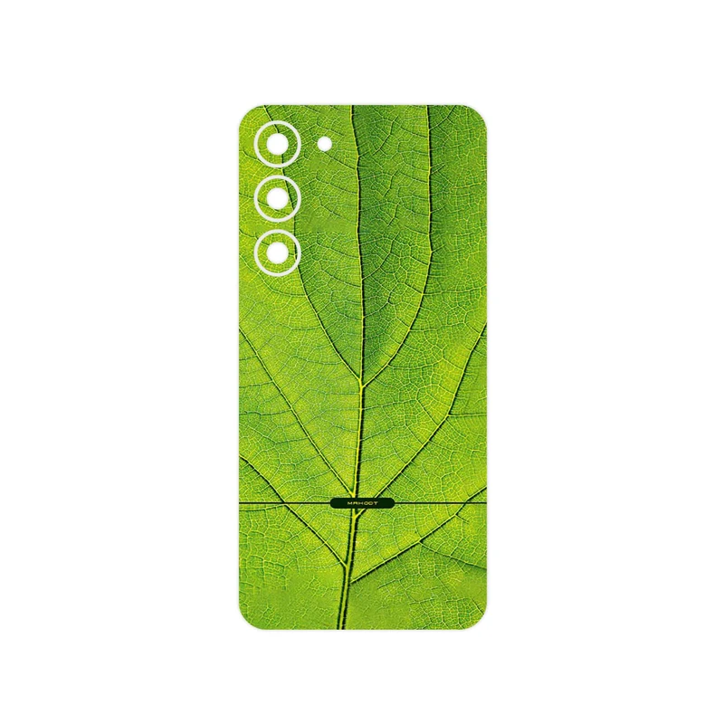 برچسب پوششی ماهوت مدل Leaf_Texture مناسب برای گوشی موبایل سامسونگ Galaxy S23 Plus