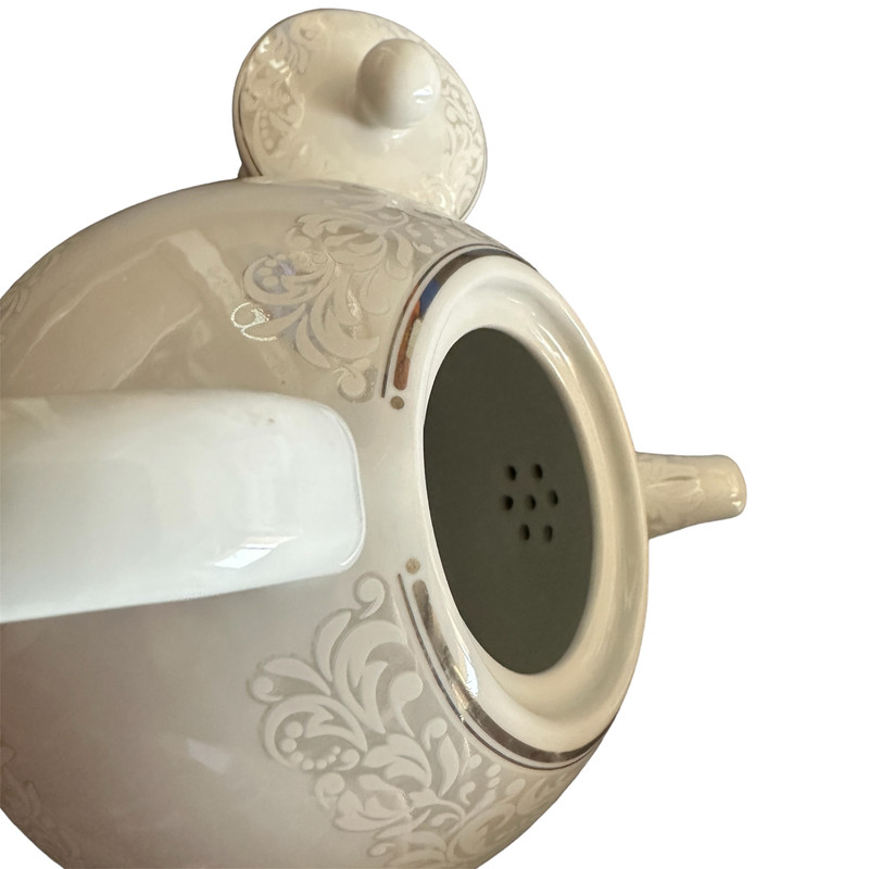 قوری مدل  گل دار شکس کد 25