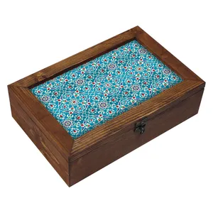 جعبه هدیه چوبی مدل         EG117