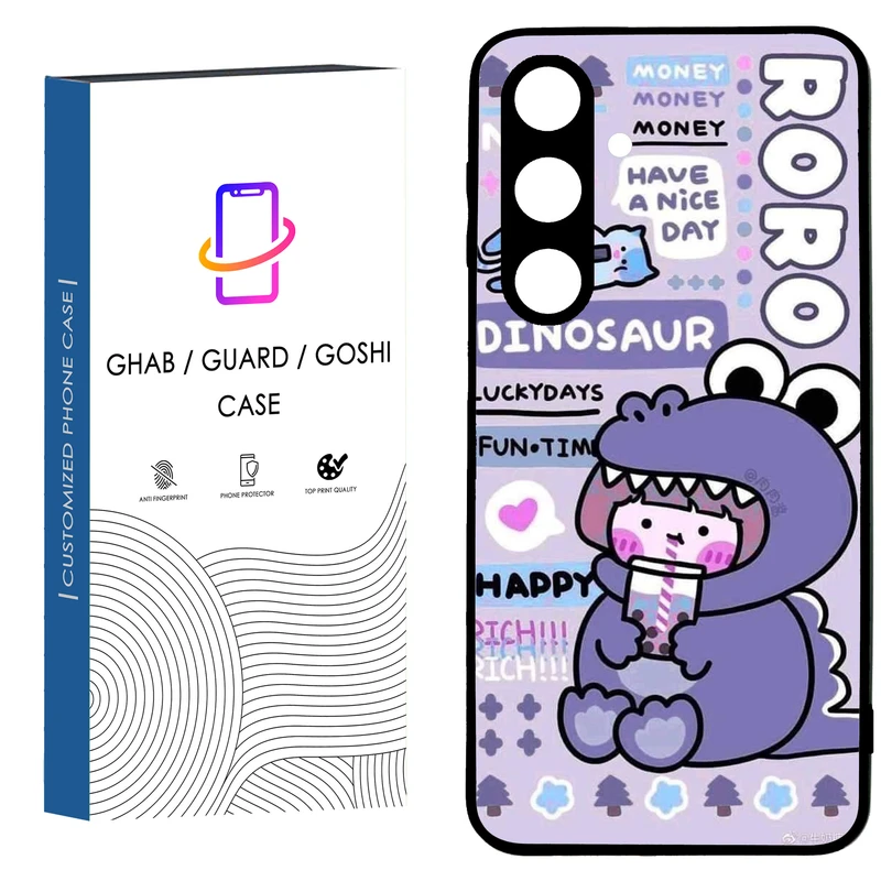 کاور قاب گارد گوشی طرح دخترانه کد 85 - TPU مناسب برای گوشی موبایل سامسونگ Galaxy S24 FE