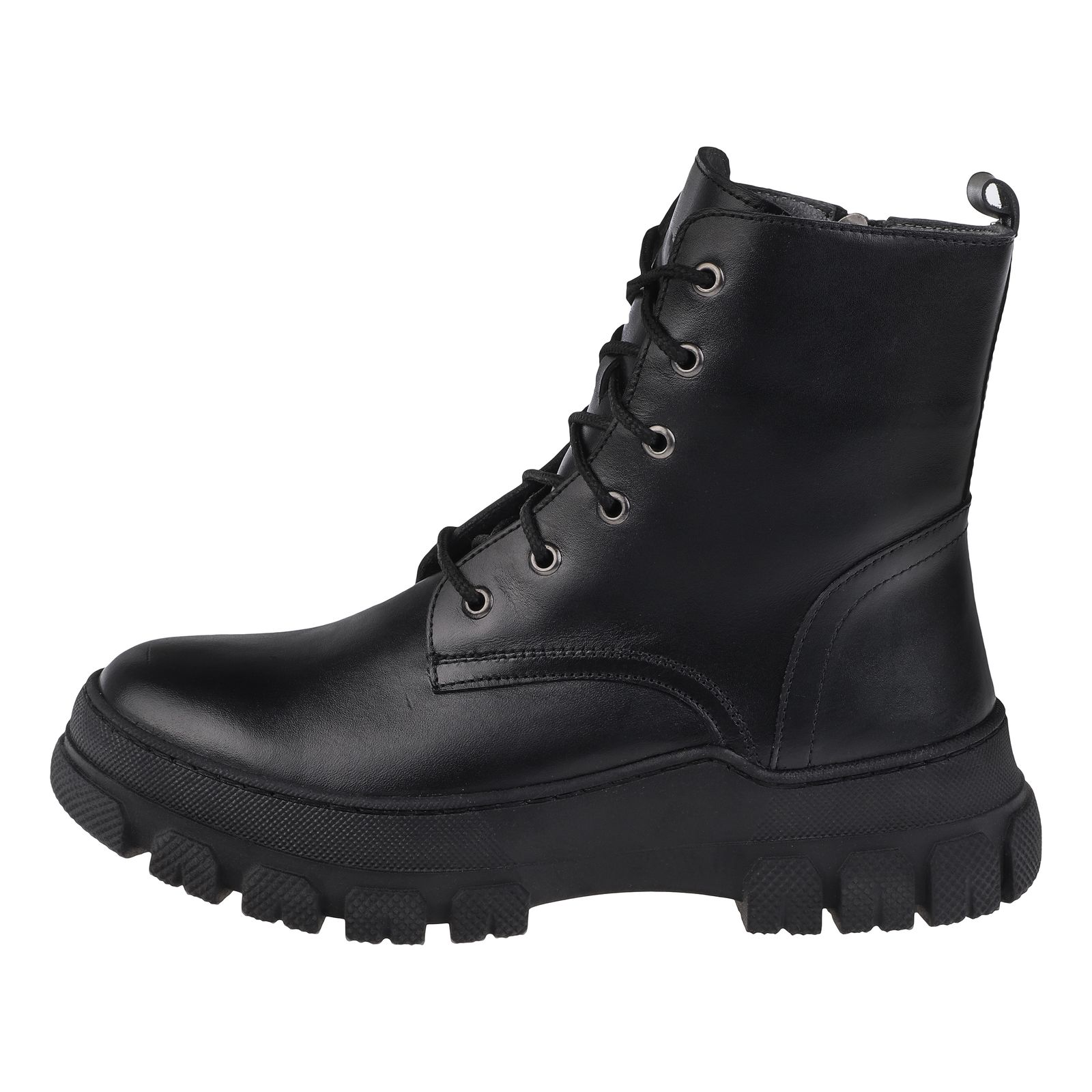 نیم بوت زنانه چرم مشهد مدل J2519-001 -  - 1