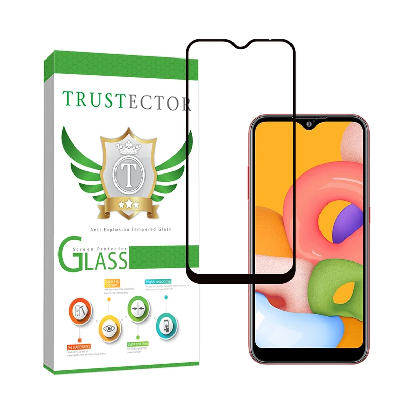 محافظ صفحه نمایش سرامیکی تراستکتور مدل CERAMT مناسب برای گوشی موبایل سامسونگ Galaxy A01