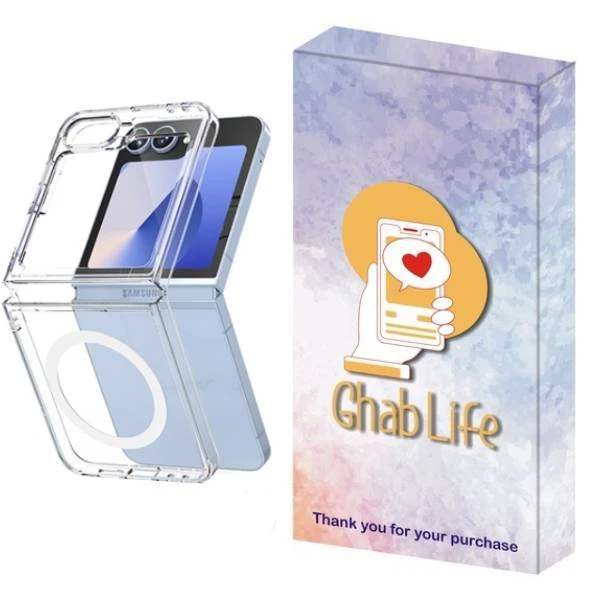 کاور قاب لایف مدل اسپیگن مگ سیف مناسب برای گوشی موبایل سامسونگ Galaxy Z Flip6