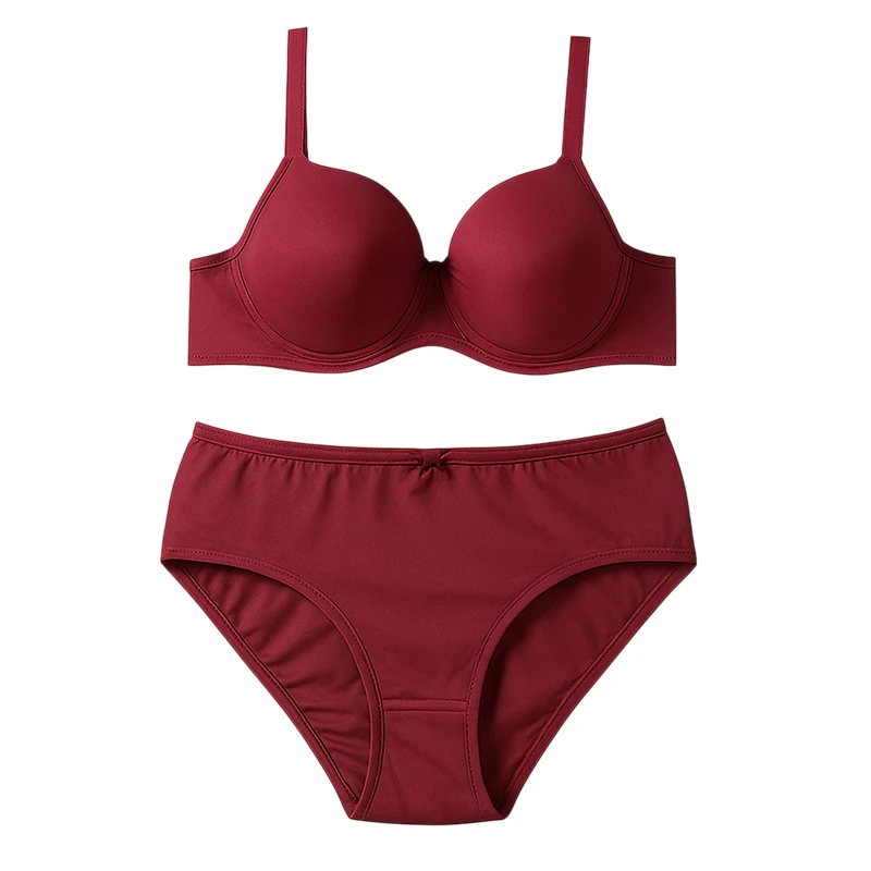 ست شورت و سوتین زنانه براگور مدل ساتن کد ZP154.1