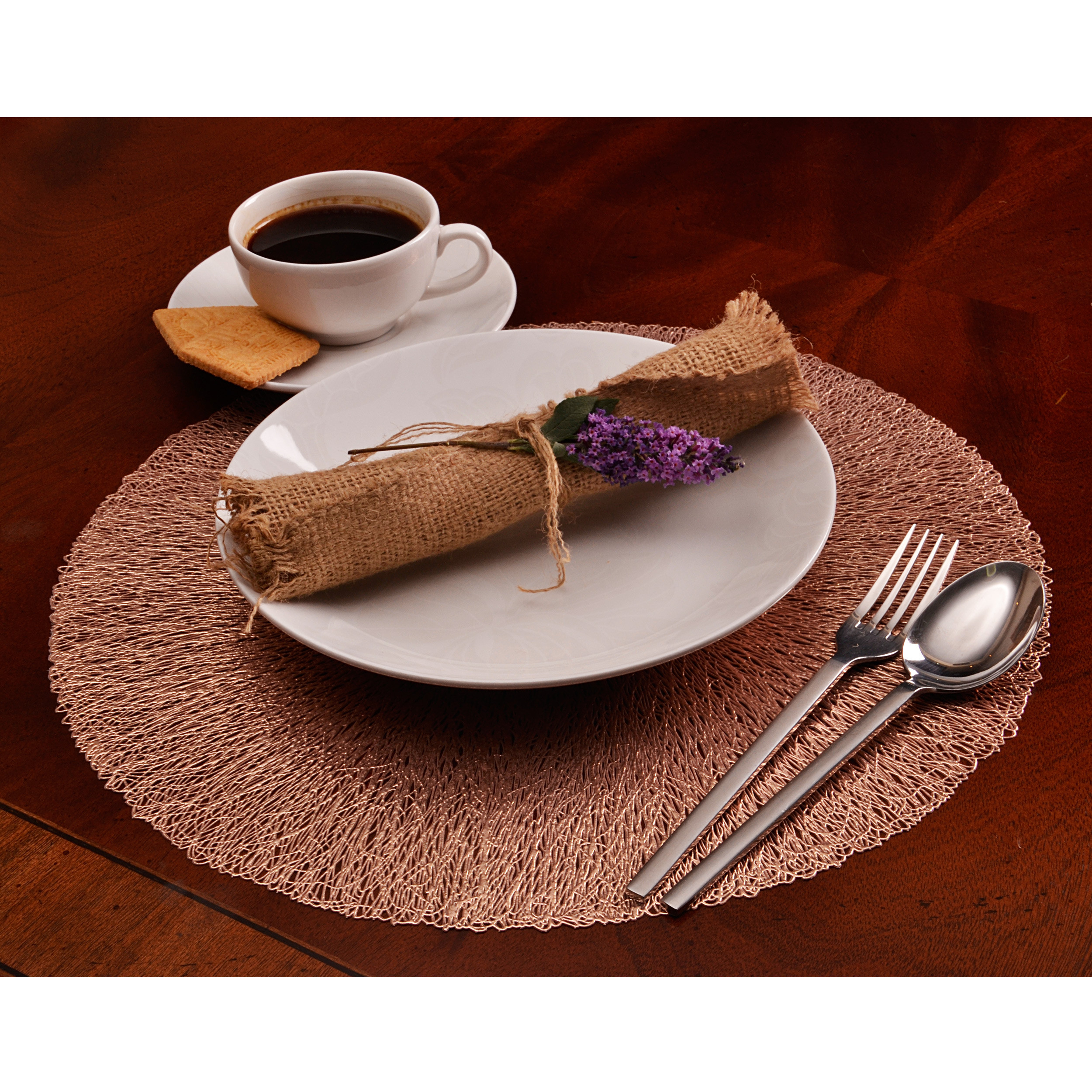 زیر بشقابی مدل T-500 بسته 6 عددی