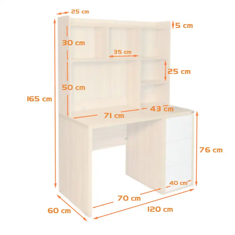 میز تحریر هیراد مدل T177