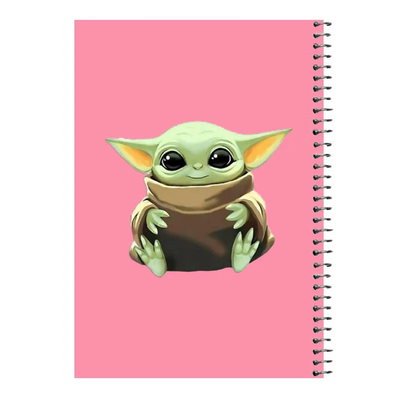 دفتر مشق 80 برگ اس جی مدل بیبی یودا کد 15