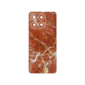 MAHOOT Red Marble Cover Sticker for Honor X8a