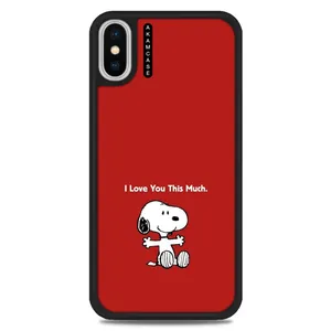 AKAM AMC-WAX-SNOOPY-27 Cover For Apple iPhone X/Xs