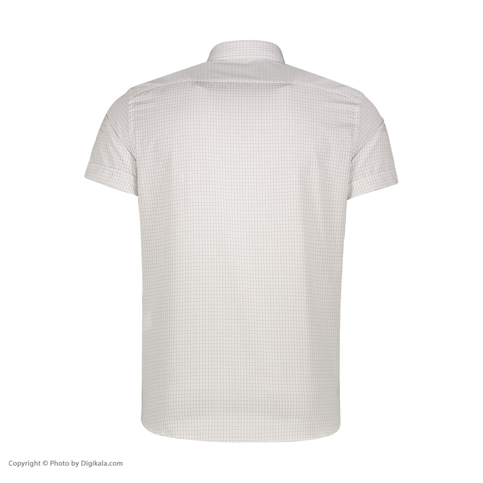 پیراهن آستین کوتاه مردانه کیکی رایکی مدل MBB20169-365 -  - 3